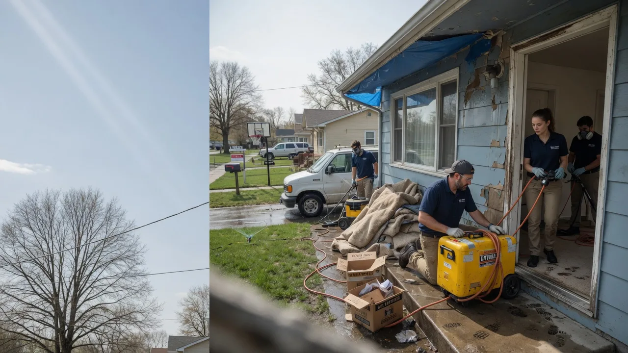 Basement Flood Cleanup in Olivet, MI near me